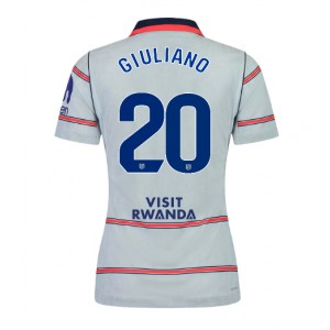 Atletico Madrid Giuliano Simeone #20 Jalkapallovaatteet Naisten Kolmaspaita 2026-27 Lyhythihainen